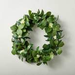 24" Faux Seeded Skimmia Wreath - Hearth & Hand™ with Magnolia