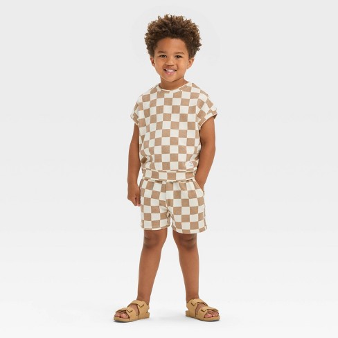 Plataz Neck Cap Sleeve Top and Shorts Set DJPT main image 1