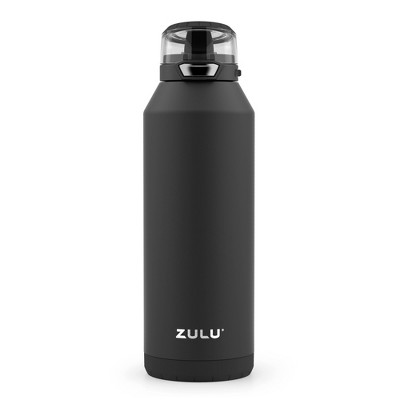 Zulu Swift 40oz Stainless Steel Water Bottle - Black