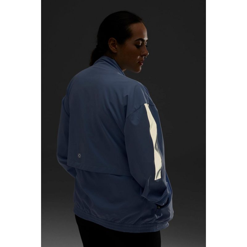 TomboyX Athletic Windbreaker Jacket For Women, Lightweight, Full Zip-Up (XS-6X), 4 of 9
