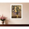 HomeRoots Evening Vase White Framed Print Wall Art - 2 of 4