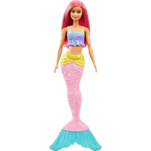 Barbie Dreamtopia Mermaid Doll Colorful Tail, Fantasy Princess Mermaid Toy - 1 of 4