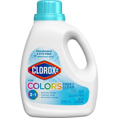 Clorox 2 for Colors - Free & Clear Stain Remover and Color Brightener - 88oz