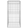 vidaXL Gabion Basket Post 19.7"x19.7"x39.4" Iron - 4 of 4