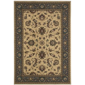 Oriental Weavers Ariana 311Z3 Ivory/ Blue Indoor Area Rug - 4' x 6" - 1 of 2