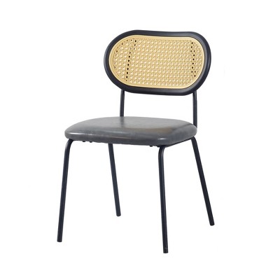 BENCMATE Dining Chairs, Modern Dining Room Chairs with Comfy Backrest and Upholstered for Kitchen, Dining Room, 2PCS, Gray, 17.72"*22.05"*31.5"