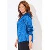 Catherines Satin Jacquard Peasant Blouse - 3 of 4