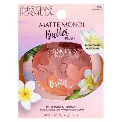 Physicians Formula Murumuru Butter Matte Monoi Blush - Mauvey Mattes - 0.15oz