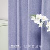 Deconovo Faux Linen Total Blackout with Coating Curtains (2 Panel) - 4 of 4