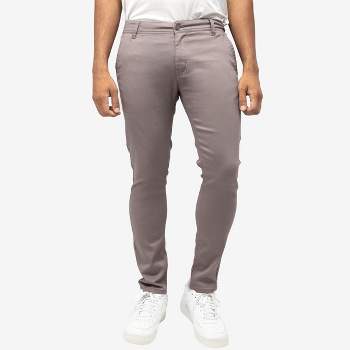 X Ray Men's Slim Fit Stretch Commuter Colored Pants In Silver Size 36x34 :  Target