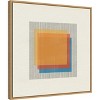 Amanti Art Midcentury Modern Squares No 1 by The MIUUS STUDIO Canvas Wall Art Print Framed 22 x 22-in. - 2 of 4