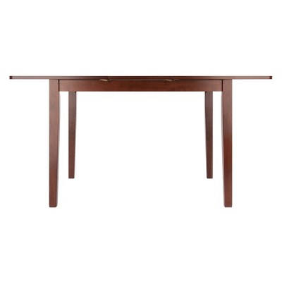 Winsome Transitional Walnut Extendable Dining Table