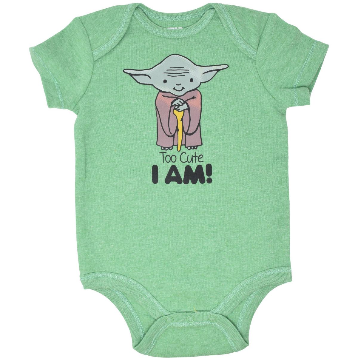 Star Wars Baby 5-Pack Short Sleeve Bodysuits Newborn to Infant - thumbnail 10