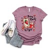 Berry Much My Type Strawberry - Youth Short Sleeve Graphic T-Shirt - 3 of 4