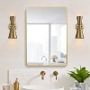 Rennnsan Novara 13" Hardwired 2 -Light Dimmable Mid-Century Dimmable Wall Sconce - 4 of 4