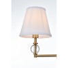 Elegant Lighting Bethany 27 inch Wall Sconce in Satin Gold - 4 of 4