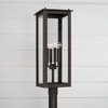 Capital Lighting Hunt 4 - Light Post Light in  Oiled Bronze - 4 of 4