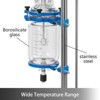 VEVOR Jacketed Reactor 5L Laboratory Glass Reactor, Jacketed Glass Reactor, Chemical Reaction Vessel,Lab Jacketed Reactor, Reaction Vessel Chemistry - 3 of 4