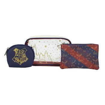 Harry Potter Hogwarts Travel Cosmetic Bags - Set of 3