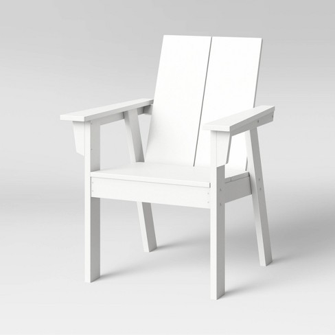 Moore Polywood Outdoor Patio Dining Chair Arm Chair White - Project 62 ...