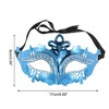 Unique Bargains Electroplated Half-face Party Mask 1 Pc - 2 of 4