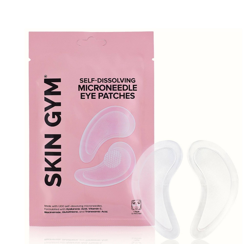 Skin Gym Dissolving Microneedle Under-Eye Patches for Fine Lines & Wrinkles - 1ct - Beauty Studio