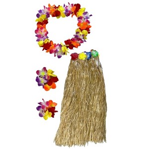 Underwraps Costumes Tropical Accessory Kit Adult Costume Set | OS - 1 of 2