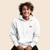 Dalix Rainbow Embroidered Fleece Zip Hoodie Cold Fall Winter Mens - 3 of 4