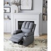 Electric Power Recliner Chair with Heat and Massage, Cup Holders, Extra Wide 26.8" Rocking Recliner for Living Room - 2 of 4