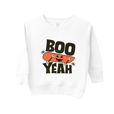 The Juniper Shop Boo Yeah Skateboard Toddler Graphic Sweatshirt