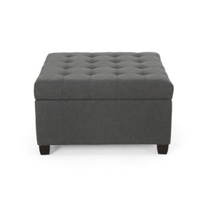 NicBex Storage Ottoman Bench for Bedroom,Storage Bench with Simple Design,Ottoman for Living Room, Bedroom, Entryway - 1 of 4