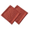 Chanasya Pleated Textured Velvet Throw Pillow Cover - 2-Piece Set - 3 of 4