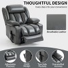Power Lift Recliner Chair,Rising Recliner Chair With Vibration Massage And Lumbar Heating,Cup Holders,Reclining Chairs For Seniors-Cuddlewood - 2 of 4