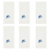 Saro Lifestyle Table Napkins With Embroidered Fish Design (Set of 6) - 3 of 4