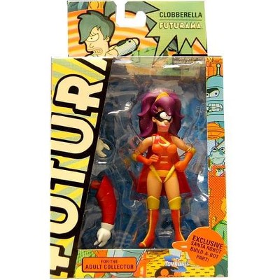 Figurine Clobberella Futurama – Toynami, 15 Cm, PVC, édition 2009