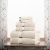 Luxury Cotton Heavyweight Ultra-Plush 6 Piece Towel Set by Blue Nile Mills - 2 of 4
