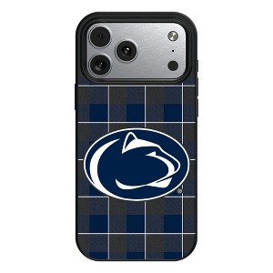 NCAA Big Ten Universities Plaid MagSafe Compatible Cell Phone Case for Apple iPhone 17 Series - 1 of 4
