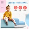 Toddler Indoor Climb and Crawl Activity Playset, Soft Foam Building Blocks with Slide Ramp, Safe Lightweight Play Structure for Baby Motor Skills - 4 of 4