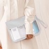 Anna-Kaci Women's Transparent PVC Cosmetic Bag - Lightweight Travel Makeup Organizer - 2 of 4