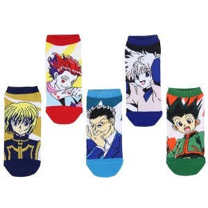 Hunter x Hunter Adult Characters Anime No Show Mix And Match Ankle Socks - 1 of 4