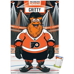Trends International NHL Philadelphia Flyers - Gritty 19 Unframed Wall Poster Prints - 1 of 4
