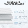 IULULU Mattress Protector, 100% Waterproof Mattress Cover Skin-Friendly, Soft Mattress Pad - 2 of 4