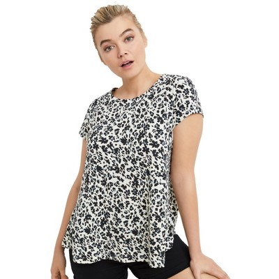 ellos Plus Size Trapeze Knit Tee