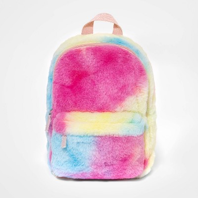 Toddler Girls' Tie-Dye Fur Backpack - Cat & Jack™