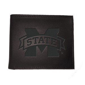 Evergreen NCAA Michigan State Spartans Black Leather Bifold Wallet Officially Licensed with Gift Box - 1 of 1