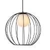 Elegant Lighting Wetzel 1 light black pendant - 3 of 4