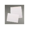 JAM Paper Strathmore A7 Invitation Envelope 5 1/4" x 7 1/4" Bright White 25/Pack (191189) - 4 of 4
