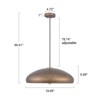 LLHZSY 19 7/10" Pendant Chandelier Light Fixture - Adjustable Height - 4 of 4