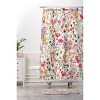 Ninola Design Meadow Perennial Botanical Red Memory Foam Bath Rug Red - Deny Designs - 4 of 4