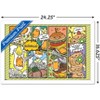 Trends International Gudetama - Food Framed Wall Poster Prints - 3 of 4